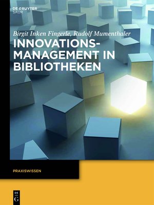 cover image of Innovationsmanagement in Bibliotheken